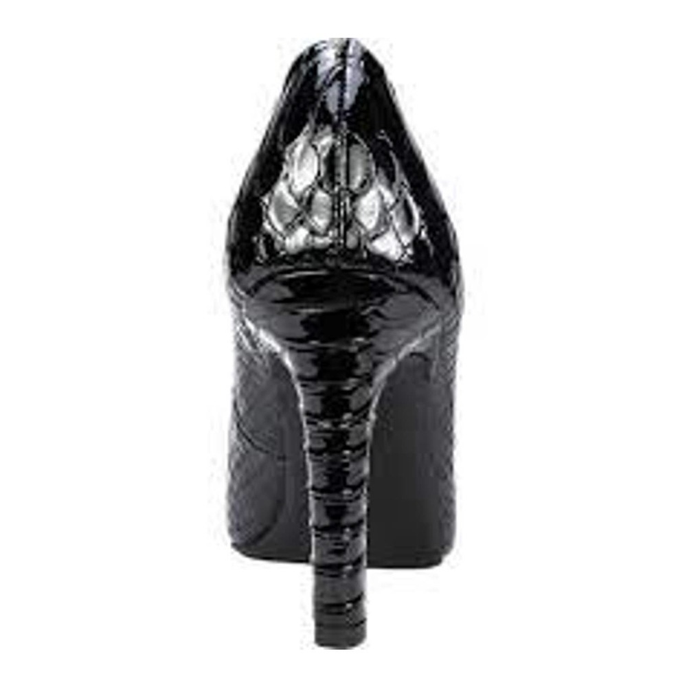 NIB Rialto Sz 7.5M MULLY Patent Leather Snakeskin Shoes Pumps Heels - Picture 4 of 6